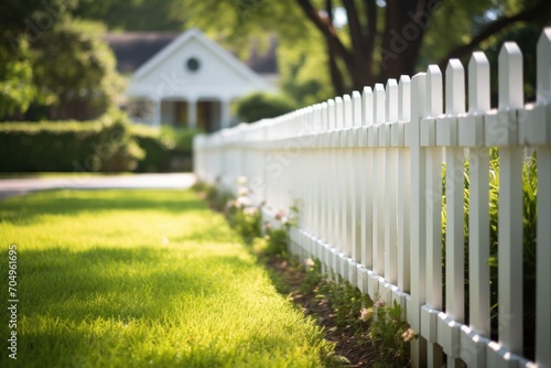  a close up of a fence post with a fence post in the background and a fence post in the foreground with a fence post in the middle and a fence post in the middle with a fence post in the middle.