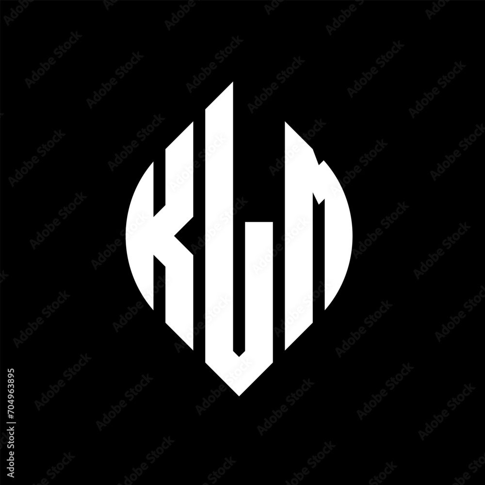 KLM circle letter logo design with circle and ellipse shape. KLM ellipse letters with typographic style. The three initials form a circle logo. KLM circle emblem abstract monogram letter mark vector. KLM circle letter logo design with circle and ellipse shape. KLM ellipse letters with typographic style. The three initials form a circle logo. KLM circle emblem abstract monogram letter mark vector.