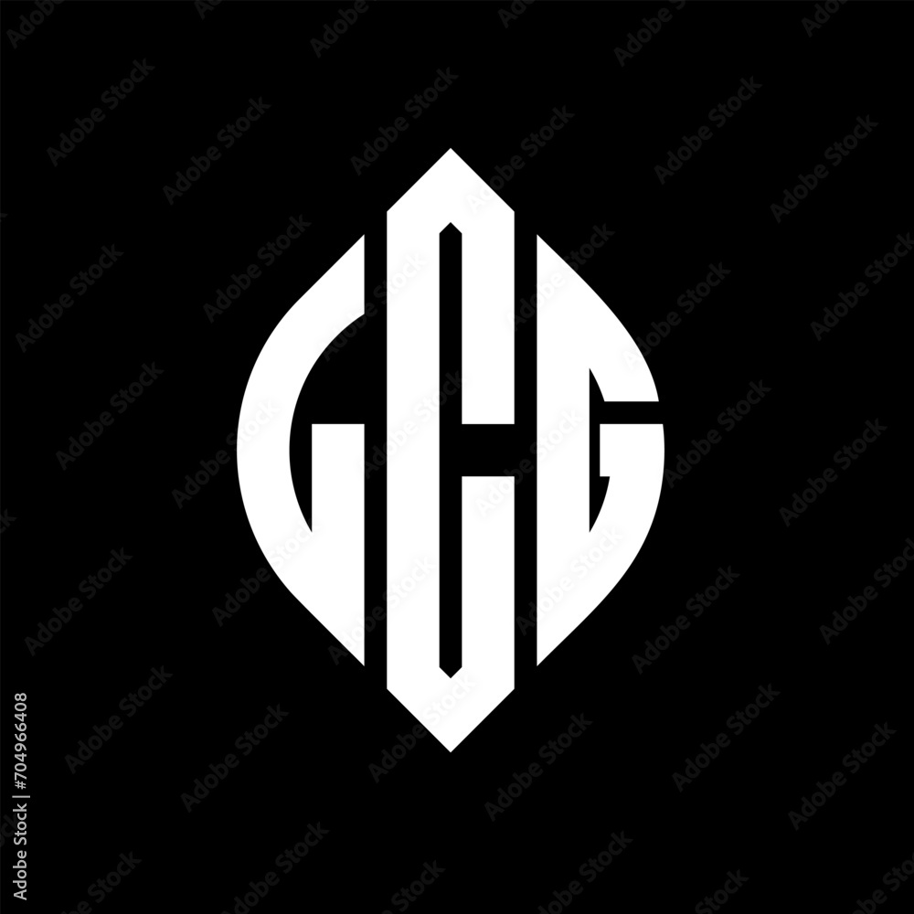 LCG circle letter logo design with circle and ellipse shape. LCG ellipse letters with typographic style. The three initials form a circle logo. LCG circle emblem abstract monogram letter mark vector. LCG circle letter logo design with circle and ellipse shape. LCG ellipse letters with typographic style. The three initials form a circle logo. LCG circle emblem abstract monogram letter mark vector.