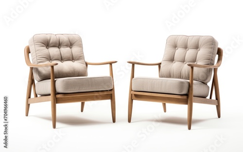 Scandi Serenity Armchair Pair, modern arm chairs. © Tayyab Imtiaz