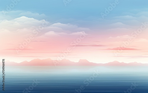 Serene Horizon solid background.