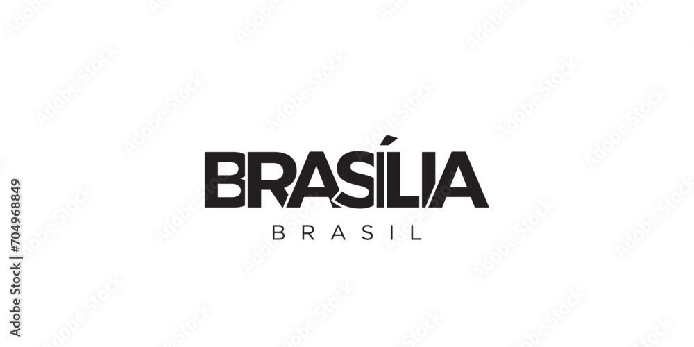 Brasil emblem. The design features a geometric style, vector illustration with bold typography in a modern font. The graphic slogan lettering. Brasil emblem. The design features a geometric style, vector illustration with bold typography in a modern font. The graphic slogan lettering.
