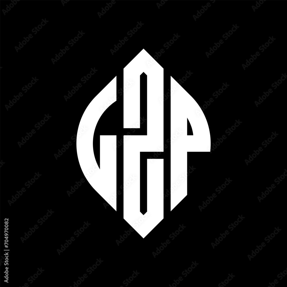 LZP circle letter logo design with circle and ellipse shape. LZP ellipse letters with typographic style. The three initials form a circle logo. LZP circle emblem abstract monogram letter mark vector. LZP circle letter logo design with circle and ellipse shape. LZP ellipse letters with typographic style. The three initials form a circle logo. LZP circle emblem abstract monogram letter mark vector.