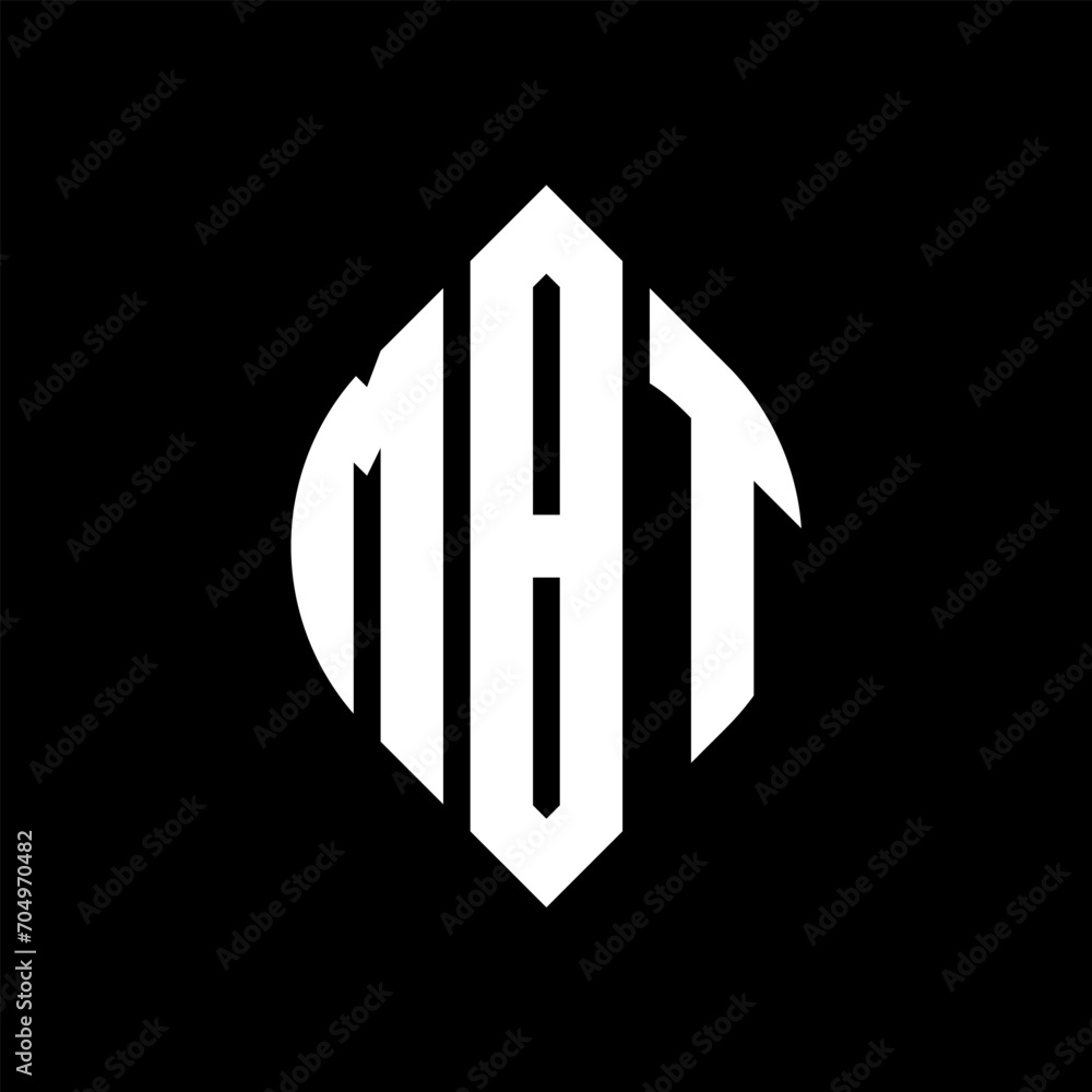 MBT circle letter logo design with circle and ellipse shape. MBT ellipse letters with typographic style. The three initials form a circle logo. MBT circle emblem abstract monogram letter mark vector. MBT circle letter logo design with circle and ellipse shape. MBT ellipse letters with typographic style. The three initials form a circle logo. MBT circle emblem abstract monogram letter mark vector.