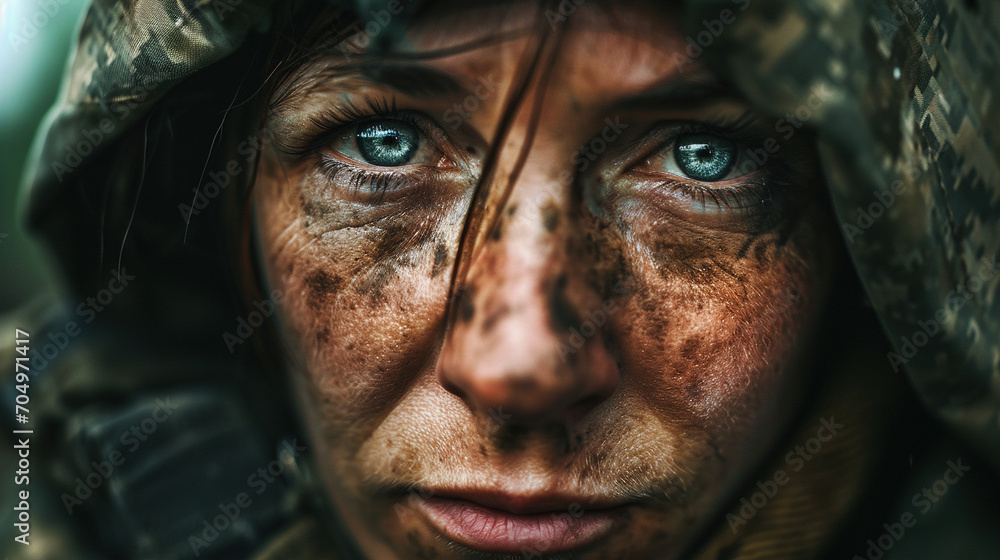 Girl at war. A sensual and tired look after the last mission. Girl at war. A sensual and tired look after the last mission.