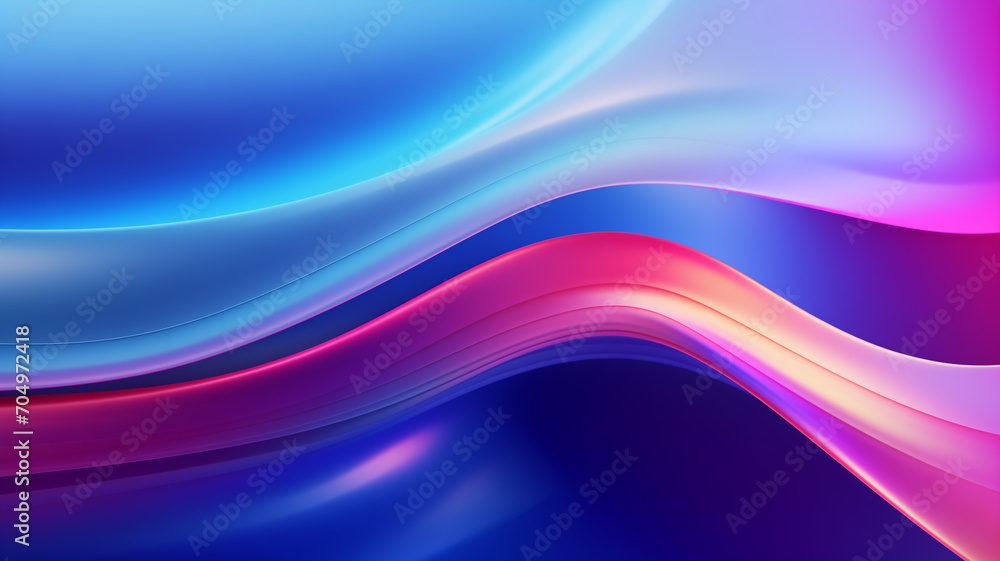 Abstract fluid 3d render holographic iridescent neon curved wave Abstract fluid 3d render holographic iridescent neon curved wave