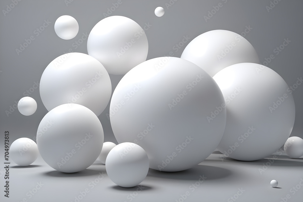 white eggs on a white background, generative ai white eggs on a white background, generative ai