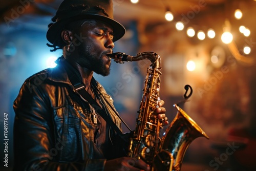 saxophone player 