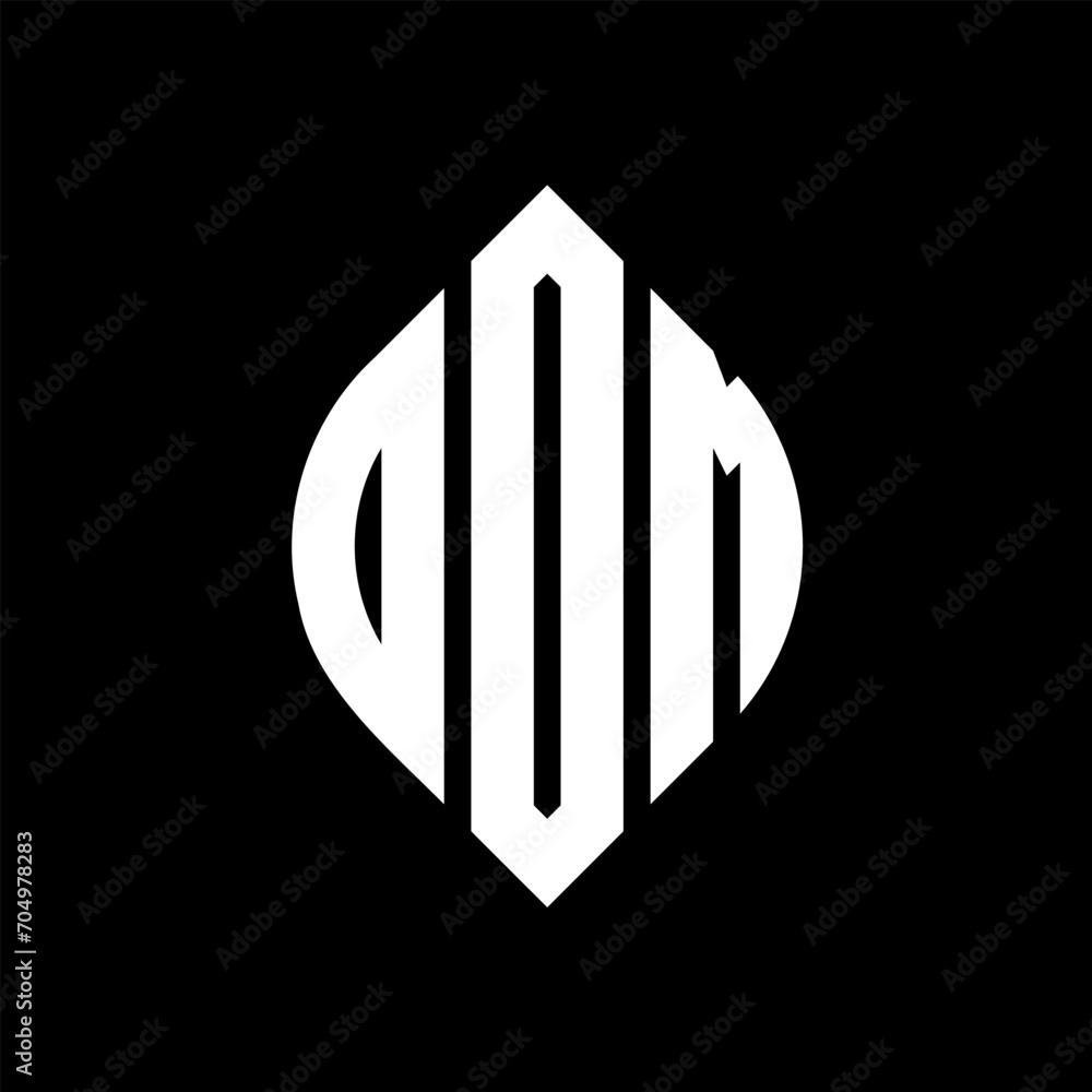 ODM circle letter logo design with circle and ellipse shape. ODM ellipse letters with typographic style. The three initials form a circle logo. ODM circle emblem abstract monogram letter mark vector. ODM circle letter logo design with circle and ellipse shape. ODM ellipse letters with typographic style. The three initials form a circle logo. ODM circle emblem abstract monogram letter mark vector.