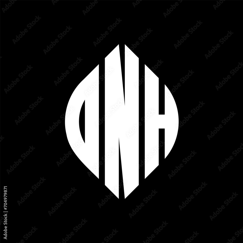 ONH circle letter logo design with circle and ellipse shape. ONH ellipse letters with typographic style. The three initials form a circle logo. ONH circle emblem abstract monogram letter mark vector. ONH circle letter logo design with circle and ellipse shape. ONH ellipse letters with typographic style. The three initials form a circle logo. ONH circle emblem abstract monogram letter mark vector.
