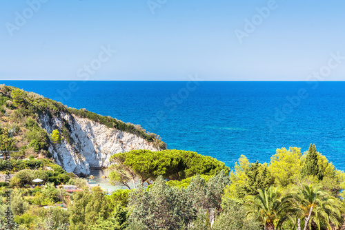 Padulella beach in Portoferraio, Elba island, Italy.