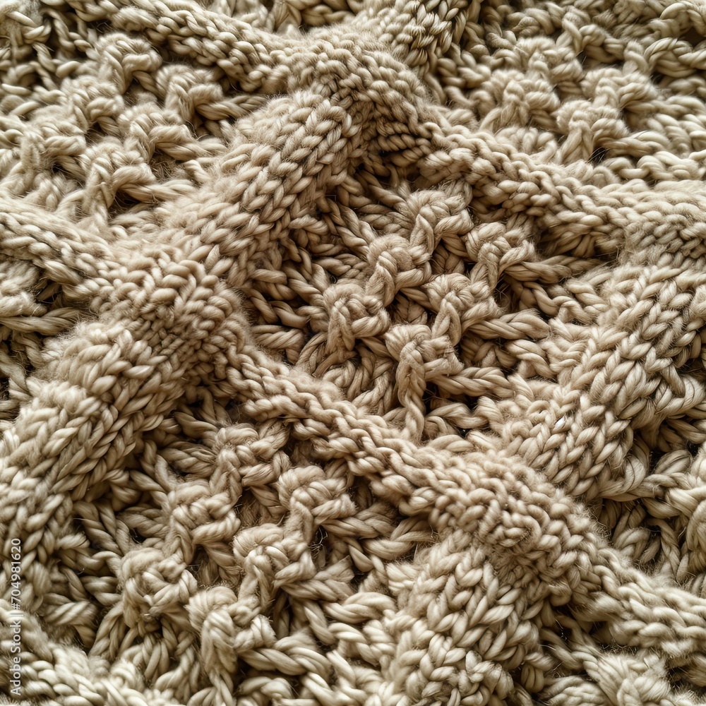 Seamless cozy sweater texture, repeating pattern texture
