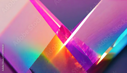 Kristallprismas, regenbogen, close up, hintergrund, Kristall, schatten, reflex, textur, bokeh, neon, 90s, retro, cyber, glow, glänzend, y2k