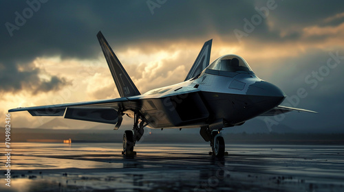 Wallpaper Mural Modern army aircraft. Military aircraft. Torontodigital.ca