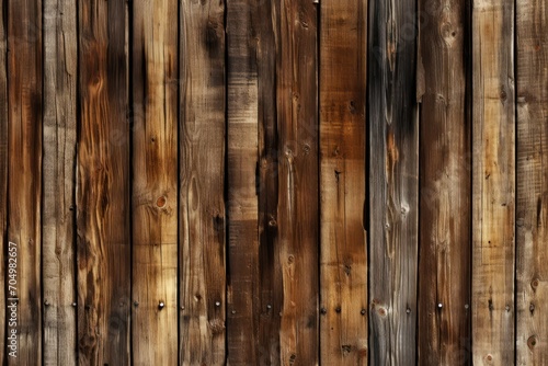 a close up of a wooden fence with a fence post in the middle and a wooden fence post in the middle.
