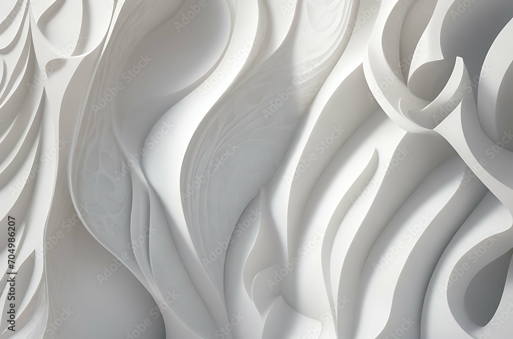 abstract curve decoration in white background abstract curve decoration in white background