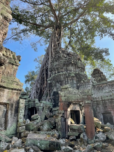 Ancient Cambodian temple - Angkor Wat