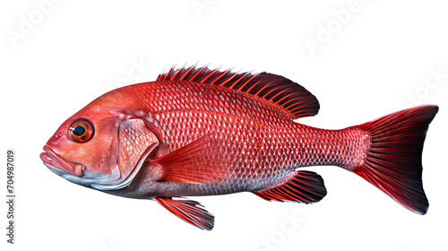 Apteronotidae fish isolated on a transparent background