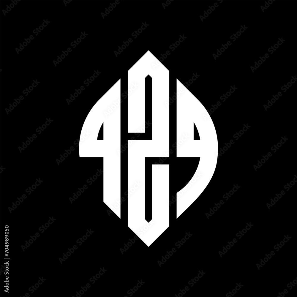 QZQ circle letter logo design with circle and ellipse shape. QZQ ellipse letters with typographic style. The three initials form a circle logo. QZQ circle emblem abstract monogram letter mark vector. QZQ circle letter logo design with circle and ellipse shape. QZQ ellipse letters with typographic style. The three initials form a circle logo. QZQ circle emblem abstract monogram letter mark vector.