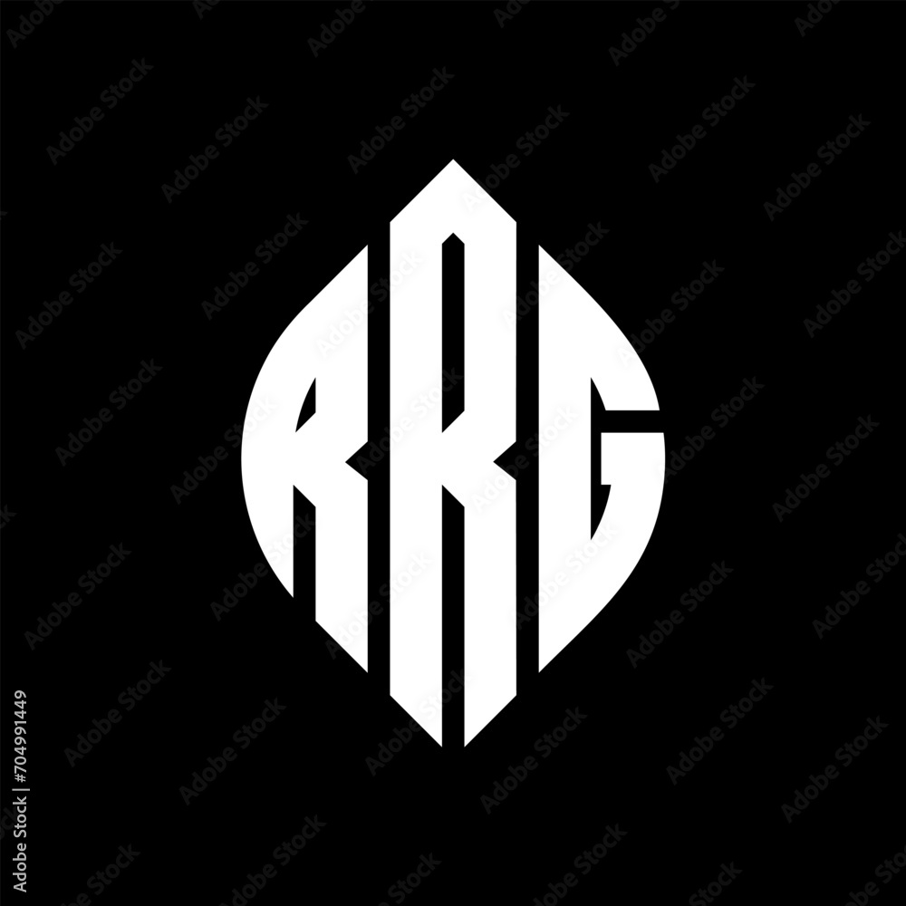 RRG circle letter logo design with circle and ellipse shape. RRG ellipse letters with typographic style. The three initials form a circle logo. RRG circle emblem abstract monogram letter mark vector. RRG circle letter logo design with circle and ellipse shape. RRG ellipse letters with typographic style. The three initials form a circle logo. RRG circle emblem abstract monogram letter mark vector.