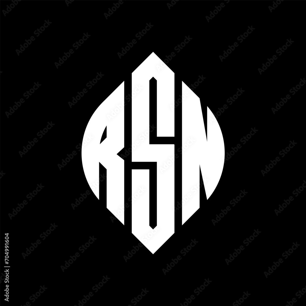 RSN letter logo design with polygon shape. RSN polygon and cube shape logo design. RSN hexagon vector logo template white and black colors. RSN monogram, business and real estate logo. RSN letter logo design with polygon shape. RSN polygon and cube shape logo design. RSN hexagon vector logo template white and black colors. RSN monogram, business and real estate logo.