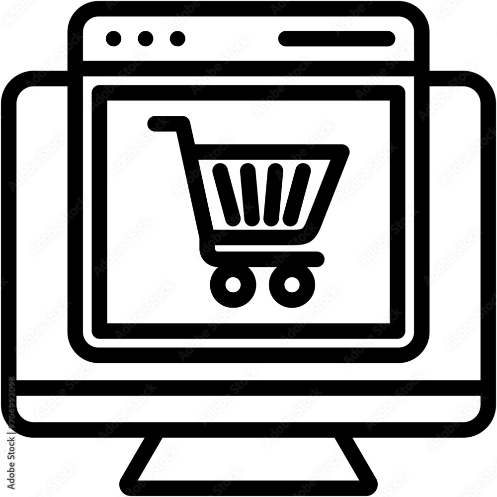 Ecommerce Icon Ecommerce Icon