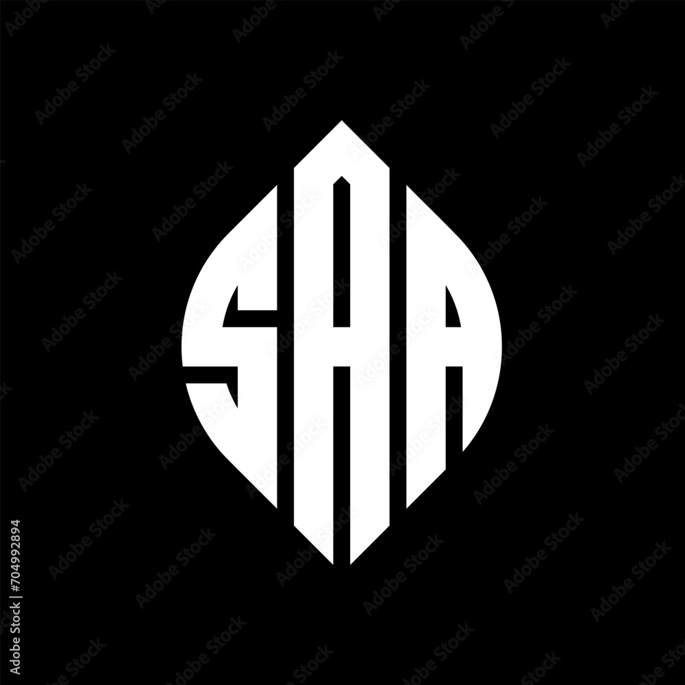 SAA circle letter logo design with circle and ellipse shape. SAA ellipse letters with typographic style. The three initials form a circle logo. SAA circle emblem abstract monogram letter mark vector. SAA circle letter logo design with circle and ellipse shape. SAA ellipse letters with typographic style. The three initials form a circle logo. SAA circle emblem abstract monogram letter mark vector.