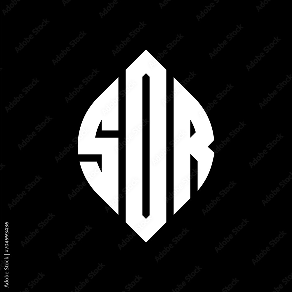 SDR circle letter logo design with circle and ellipse shape. SDR ellipse letters with typographic style. The three initials form a circle logo. SDR circle emblem abstract monogram letter mark vector. SDR circle letter logo design with circle and ellipse shape. SDR ellipse letters with typographic style. The three initials form a circle logo. SDR circle emblem abstract monogram letter mark vector.