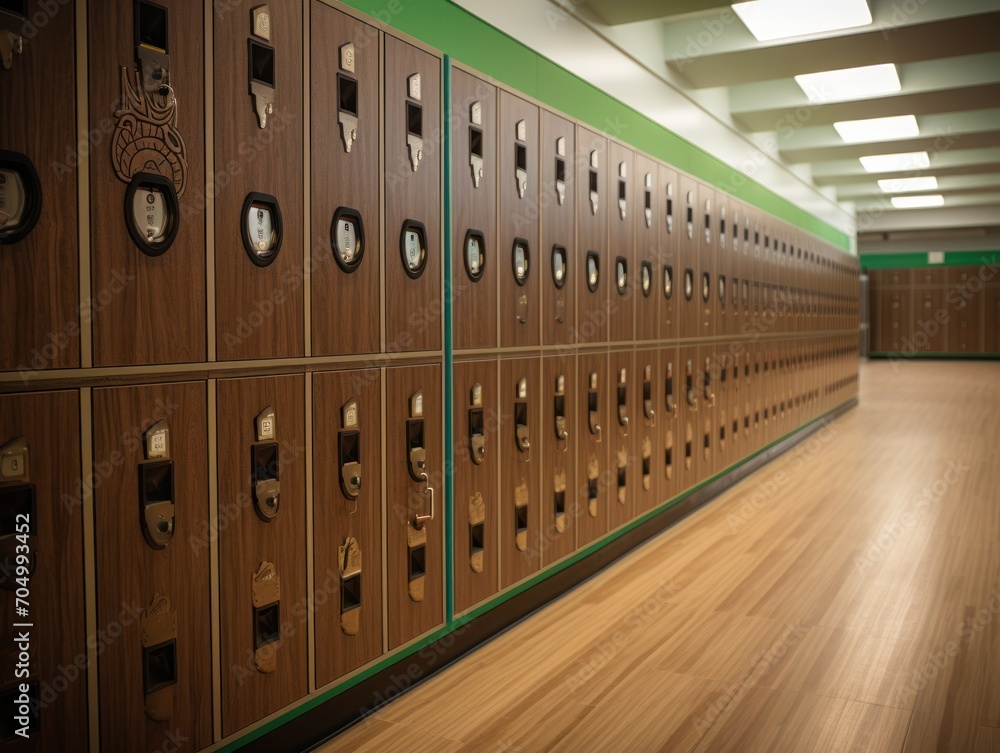 Locker Hallway Locker Hallway