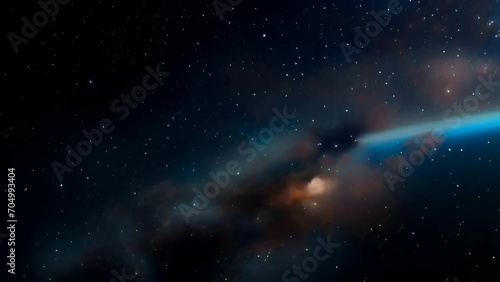 Cosmos Space Pan With Stars