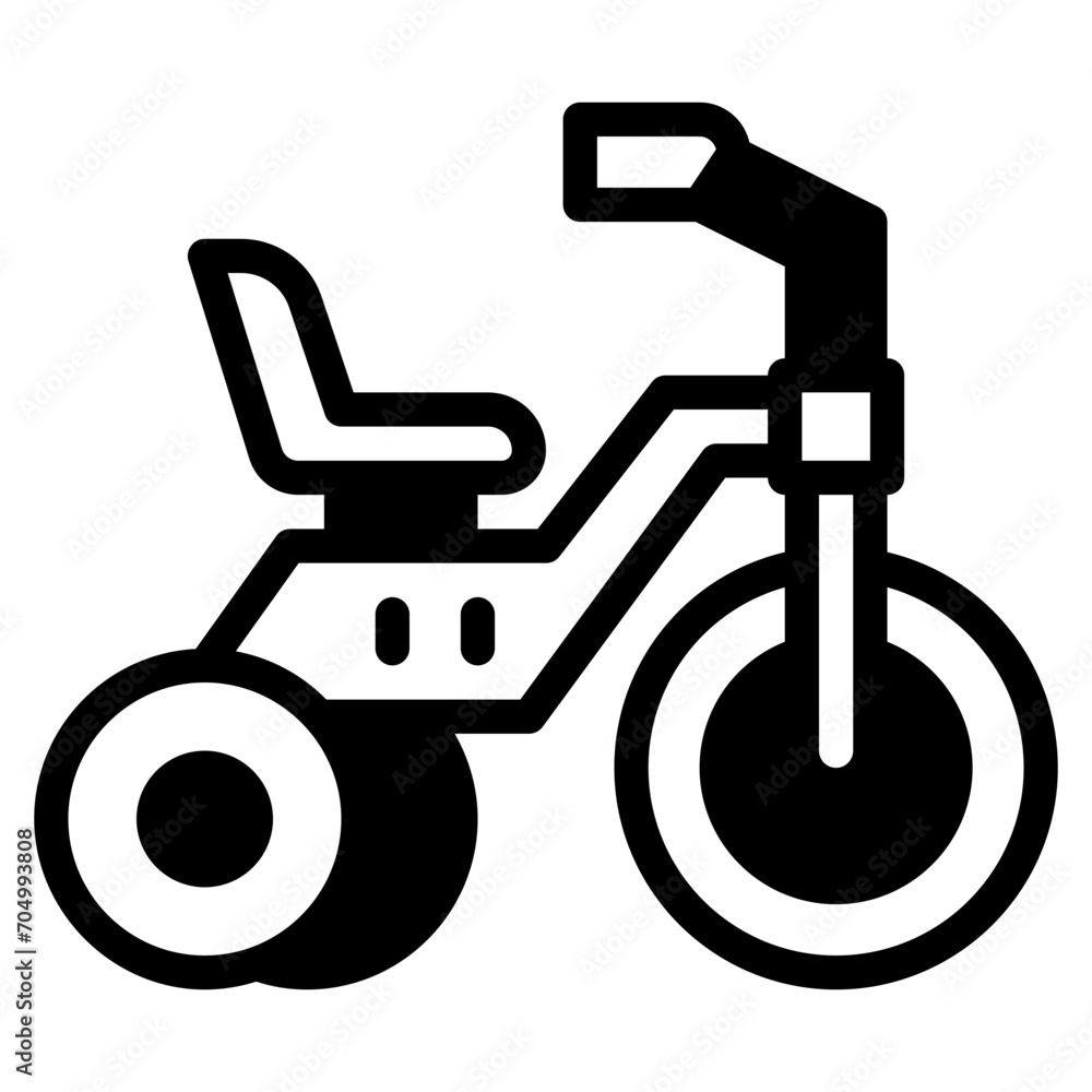 Tricycle Icon Tricycle Icon