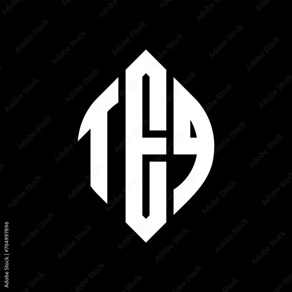 TEQ circle letter logo design with circle and ellipse shape. TEQ ellipse letters with typographic style. The three initials form a circle logo. TEQ circle emblem abstract monogram letter mark vector. TEQ circle letter logo design with circle and ellipse shape. TEQ ellipse letters with typographic style. The three initials form a circle logo. TEQ circle emblem abstract monogram letter mark vector.