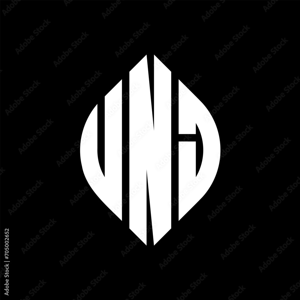 UNJ letter logo design with polygon shape. UNJ polygon and cube shape logo design. UNJ hexagon vector logo template white and black colors. UNJ monogram, business and real estate logo. UNJ letter logo design with polygon shape. UNJ polygon and cube shape logo design. UNJ hexagon vector logo template white and black colors. UNJ monogram, business and real estate logo.