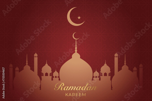 Ramadhan background, Eid al-Fitr background, Islamic new year background greeting card