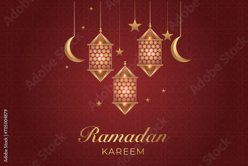 Ramadhan background, Eid al-Fitr background, Islamic new year background greeting card