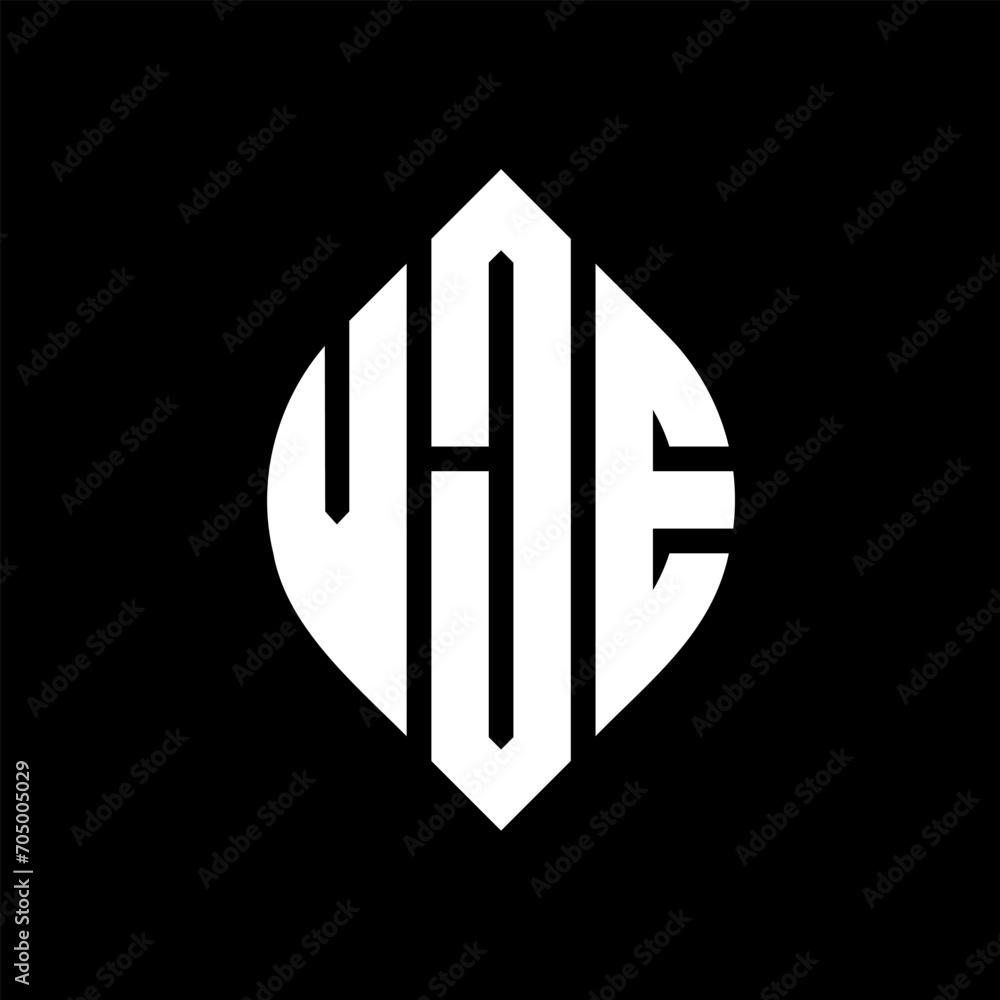 VJE circle letter logo design with circle and ellipse shape. VJE ellipse letters with typographic style. The three initials form a circle logo. VJE circle emblem abstract monogram letter mark vector. VJE circle letter logo design with circle and ellipse shape. VJE ellipse letters with typographic style. The three initials form a circle logo. VJE circle emblem abstract monogram letter mark vector.