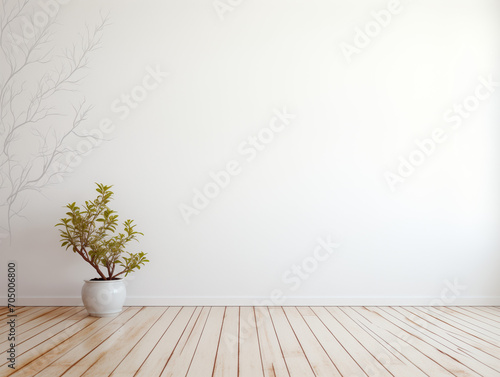 empty white background