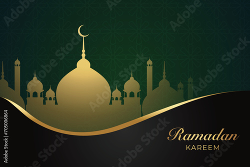 Ramadhan background, Eid al-Fitr background, Islamic new year background greeting card