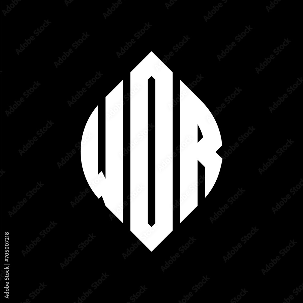 WDR circle letter logo design with circle and ellipse shape. WDR ellipse letters with typographic style. The three initials form a circle logo. WDR circle emblem abstract monogram letter mark vector. WDR circle letter logo design with circle and ellipse shape. WDR ellipse letters with typographic style. The three initials form a circle logo. WDR circle emblem abstract monogram letter mark vector.
