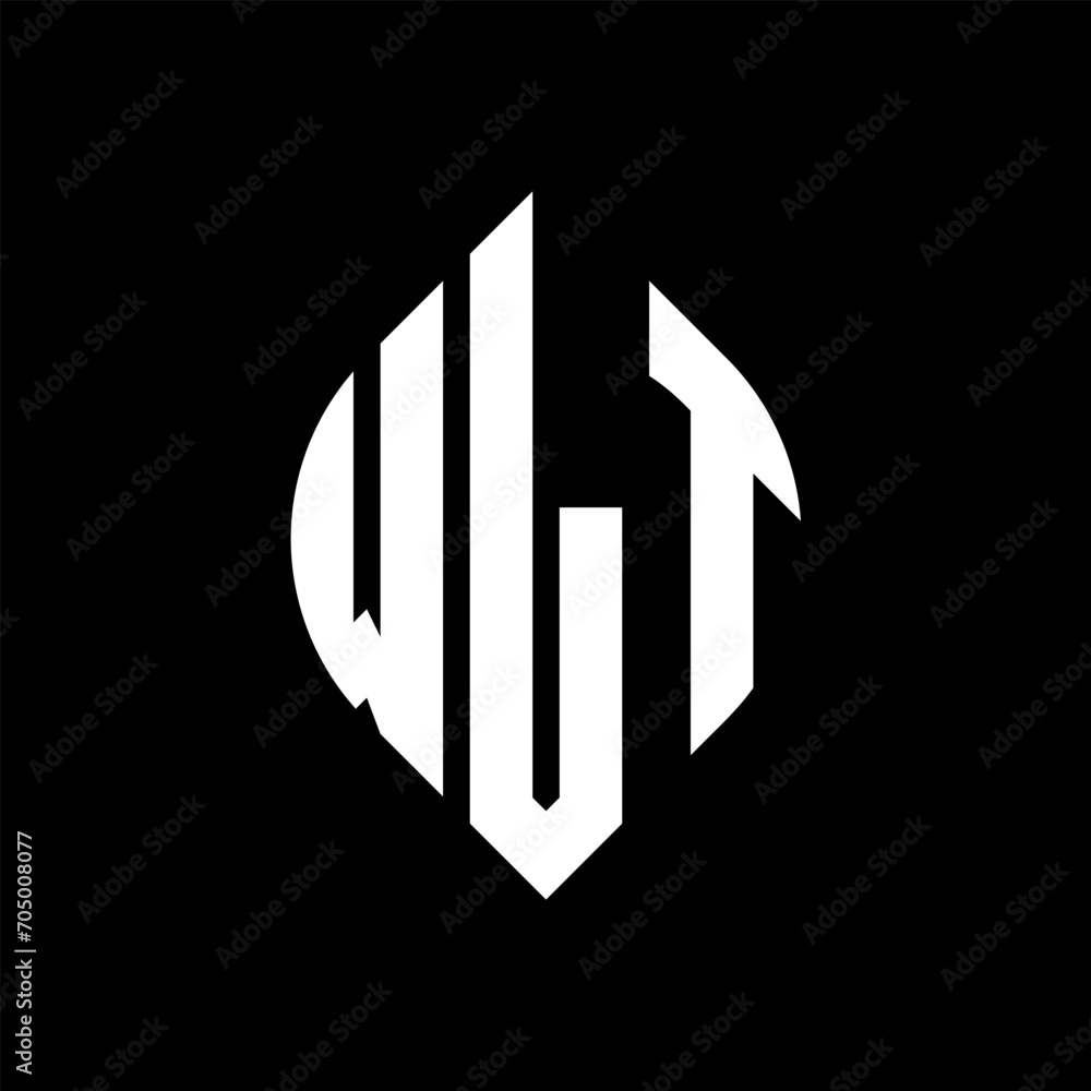 WLT circle letter logo design with circle and ellipse shape. WLT ellipse letters with typographic style. The three initials form a circle logo. WLT circle emblem abstract monogram letter mark vector. WLT circle letter logo design with circle and ellipse shape. WLT ellipse letters with typographic style. The three initials form a circle logo. WLT circle emblem abstract monogram letter mark vector.