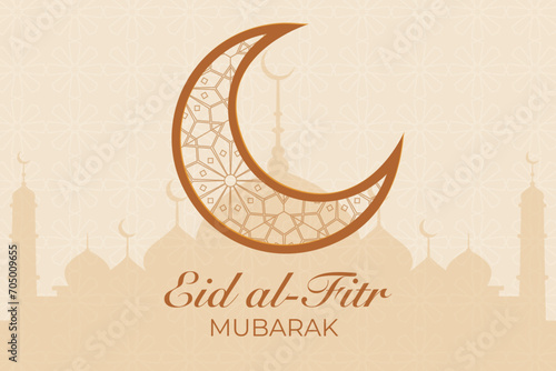 Ramadhan background, Eid al-Fitr background, Islamic new year background greeting card