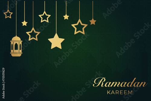 Ramadhan background, Eid al-Fitr background, Islamic new year background greeting card