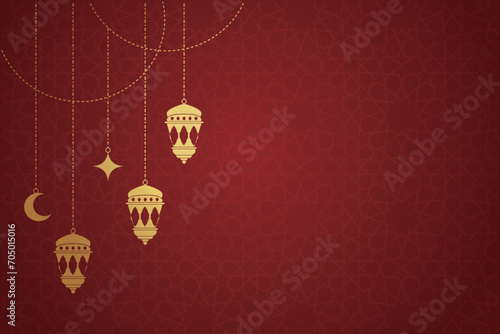 Ramadhan background, Eid al-Fitr background, Islamic new year background greeting card