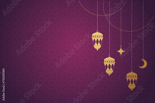 Ramadhan background, Eid al-Fitr background, Islamic new year background greeting card