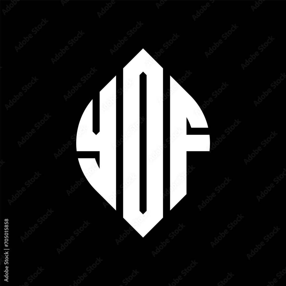 YOF circle letter logo design with circle and ellipse shape. YOF ellipse letters with typographic style. The three initials form a circle logo. YOF circle emblem abstract monogram letter mark vector. YOF circle letter logo design with circle and ellipse shape. YOF ellipse letters with typographic style. The three initials form a circle logo. YOF circle emblem abstract monogram letter mark vector.