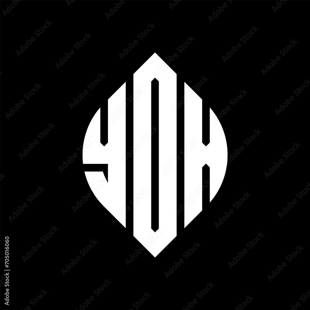 YOX circle letter logo design with circle and ellipse shape. YOX ellipse letters with typographic style. The three initials form a circle logo. YOX circle emblem abstract monogram letter mark vector. YOX circle letter logo design with circle and ellipse shape. YOX ellipse letters with typographic style. The three initials form a circle logo. YOX circle emblem abstract monogram letter mark vector.