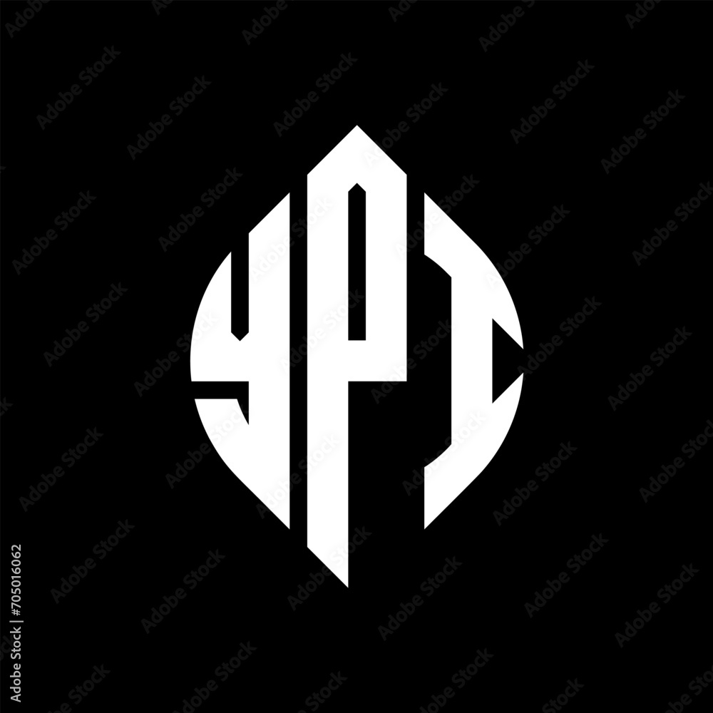 YPI circle letter logo design with circle and ellipse shape. YPI ellipse letters with typographic style. The three initials form a circle logo. YPI circle emblem abstract monogram letter mark vector. YPI circle letter logo design with circle and ellipse shape. YPI ellipse letters with typographic style. The three initials form a circle logo. YPI circle emblem abstract monogram letter mark vector.