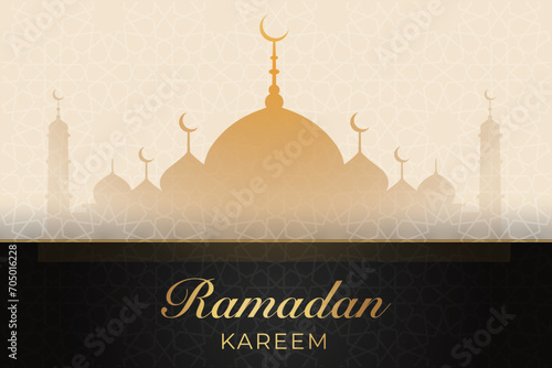 Ramadhan background, Eid al-Fitr background, Islamic new year background greeting card