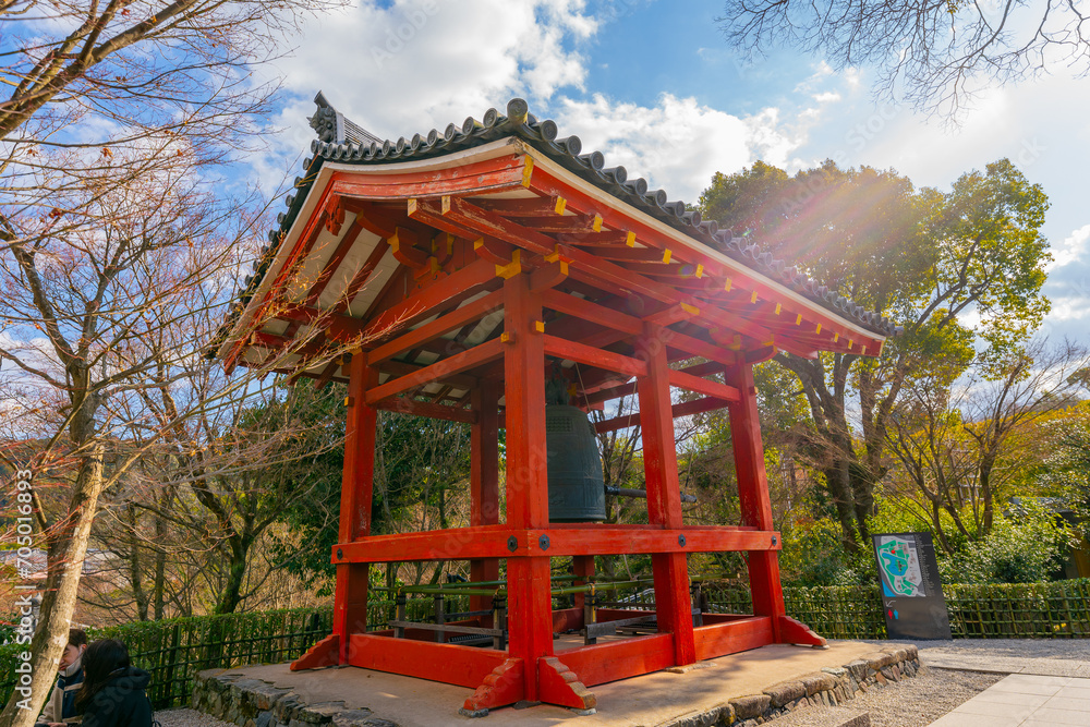 Naklejka premium 京都 平等院の風景