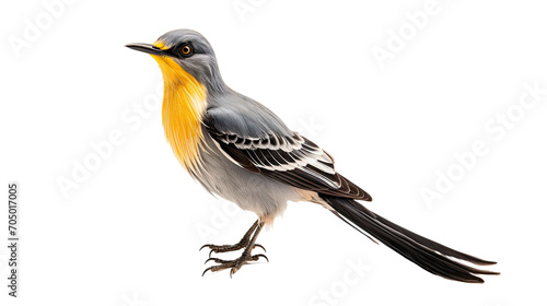 Elanoides bird isolated on a transparent background © khajar